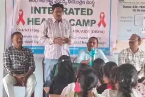 AIDS Awareness Camp Organized at Government Science Degree College, Nagarkurnool