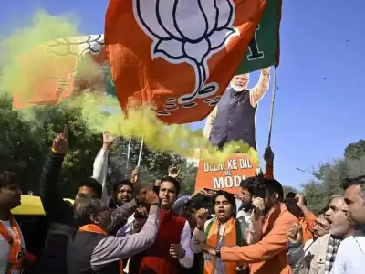 AP and Telangana BJP Celebrate Victory in Delhi Assembly Elections