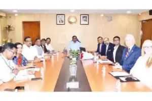 Auburn University team visits PJT Agriculture University