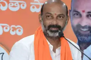 Bandi Sanjay Holds Congress and BRS Responsible for Krishna Water Dispute