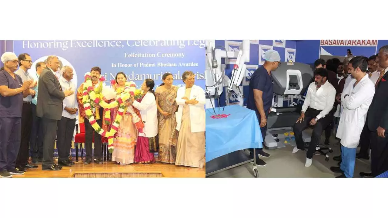 Basavatarakam Hospital launches advanced robotic surgery system