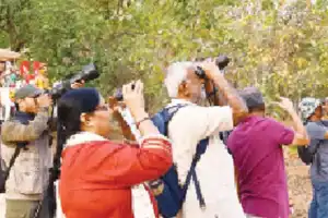 Bird watchers enjoy fantastic time at Botanical Gardens