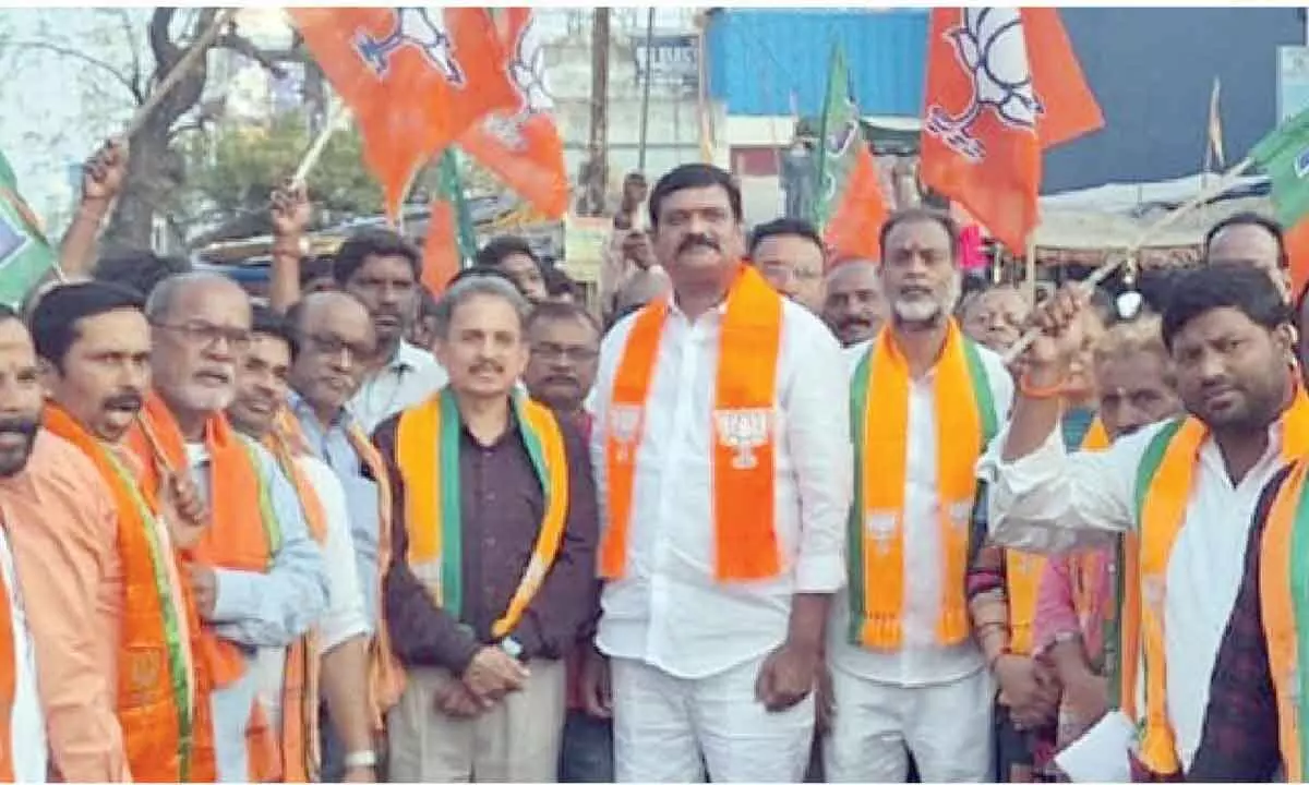 BJP rejoices over victory in Delhi