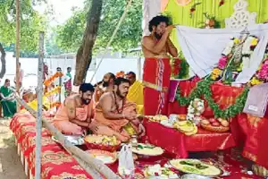 Celestial wedding of Lord Venkateswara held in Singapuram