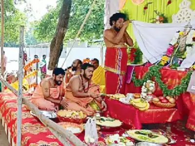 Celestial wedding of Lord Venkateswara held in Singapuram