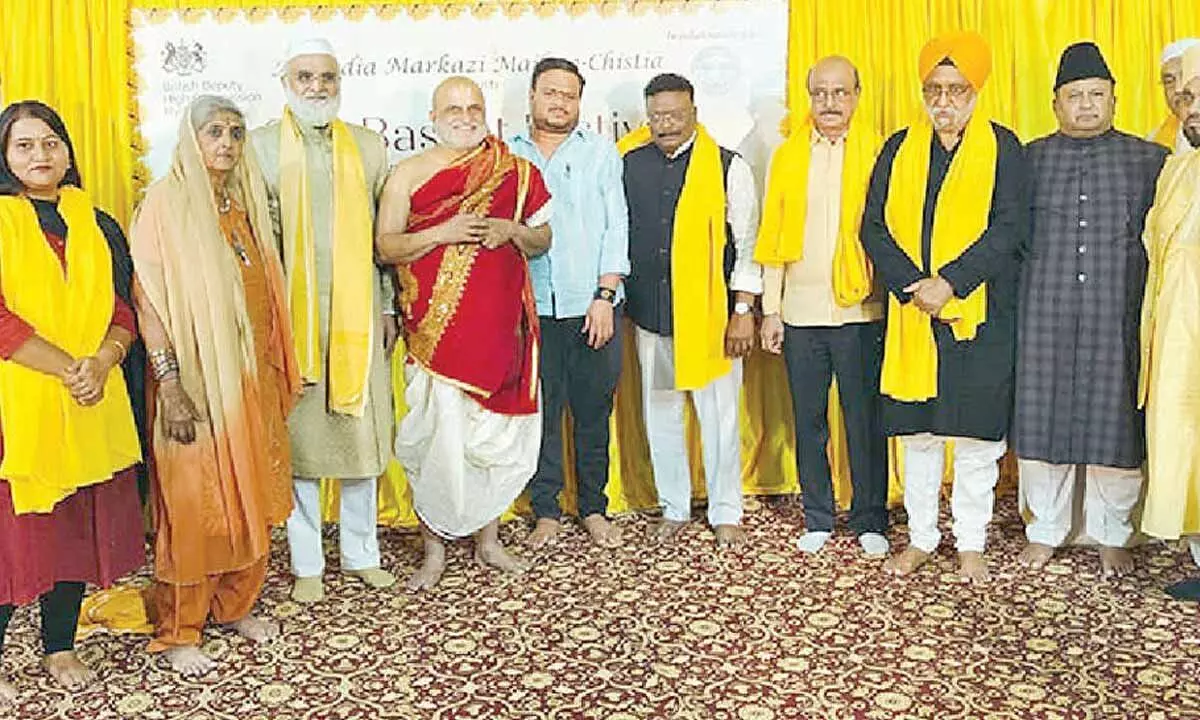 Chilkur priest participates in Sufi Basant festival