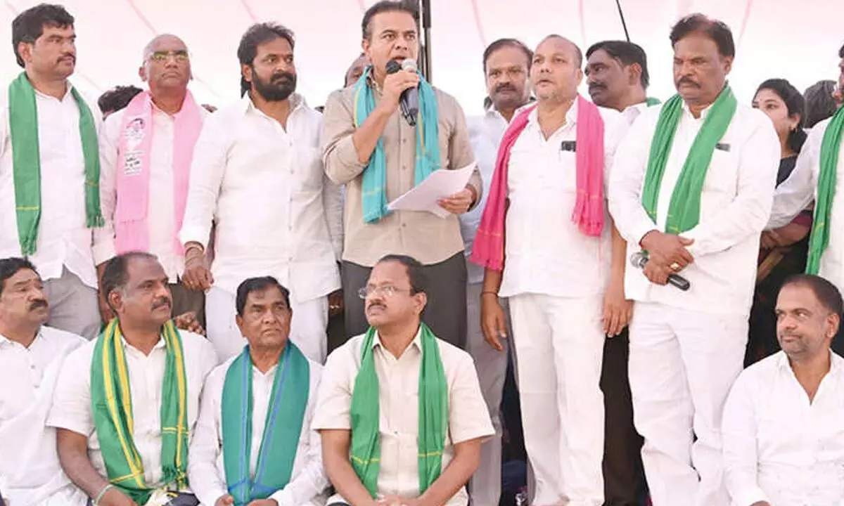CM cares more about real estate than the state, says KTR