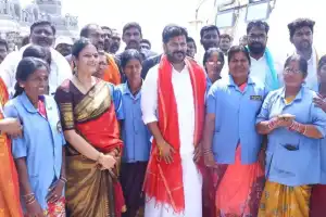 CM participates in devotional celebrations at Yadagirigutta