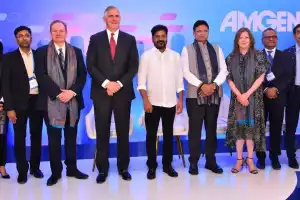 CM Revanth Reddy Opens Amgen India Facility in Hyderabad