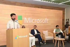 CM Revanth Reddy Opens Microsoft’s New Hyderabad Campus, Announces Major AI Investment