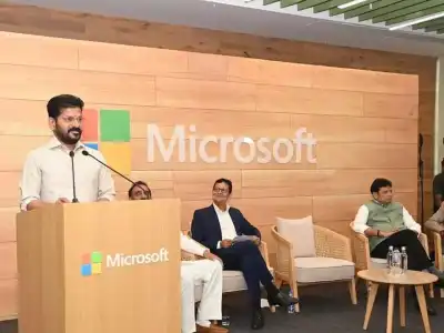 CM Revanth Reddy Opens Microsoft’s New Hyderabad Campus, Announces Major AI Investment