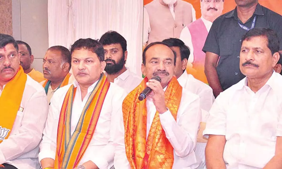 Congress and BRS betrayed teachers: Eatala