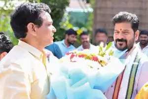 Congress leader Alphores Narender Reddy prepares for the MLC elections