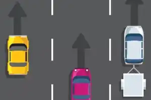 Following lane discipline is essential