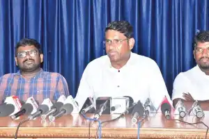 Former police officer Gangadhar seeks graduates’ support in MLC elections