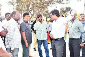 GHMC chief reviews H-CITI projects in Serilingampally
