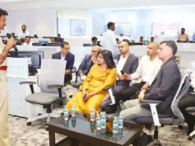 Google team visits integrated police command centre to enhance search technology