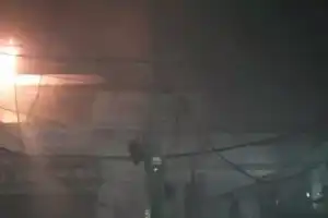 Huge Fire Burns for Over 18 Hours in Hyderabad’s Old City Market