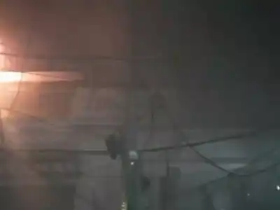 Huge Fire Burns for Over 18 Hours in Hyderabad’s Old City Market