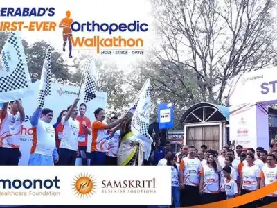 Hyderabad Holds First Orthopaedic Walkathon to Raise Awareness on Bone Health