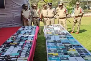 Hyderabad police recover 1,190 stolen phones valued at Rs 3.55 crore