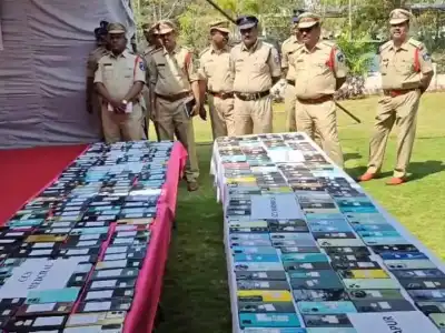 Hyderabad police recover 1,190 stolen phones valued at Rs 3.55 crore