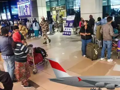 Kumbh Mela pilgrims frustrated by five-hour flight delay