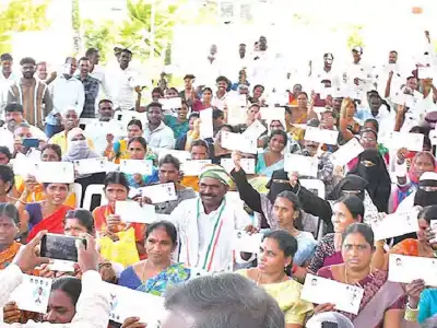 MLA Thudi challenges KCR and KTR to resign and recontest