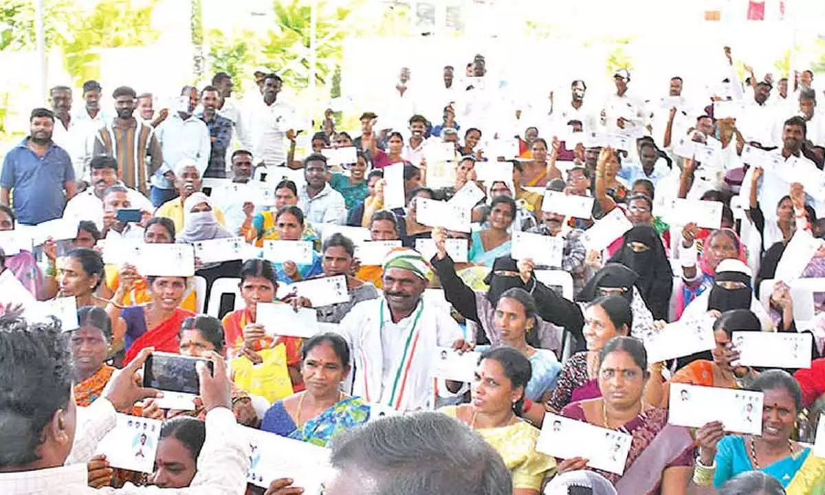 MLA Thudi challenges KCR and KTR to resign and recontest