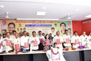 MLA Yennam Srinivas Reddy Releases TGO Diary, Urges Employee Unity