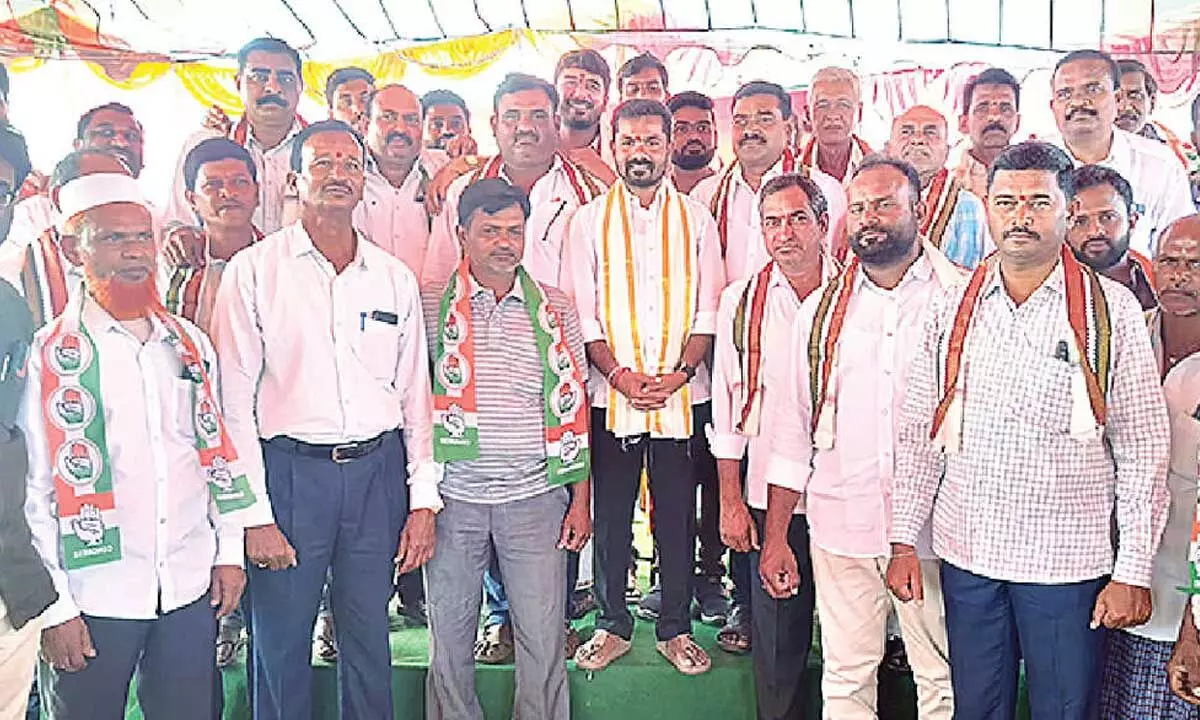 Multiple BJP and BRS leaders switch to Congress before elections