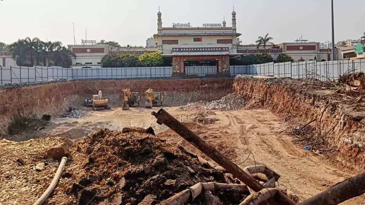 Nampally Station undergoing major renovation
