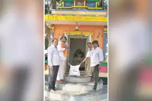 Nenu Saitam provides puja materials to 116 temples on Maha Sivaratri