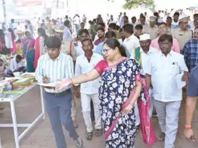 Nirmal Collector reviews preparations for Vasant Panchami celebrations
