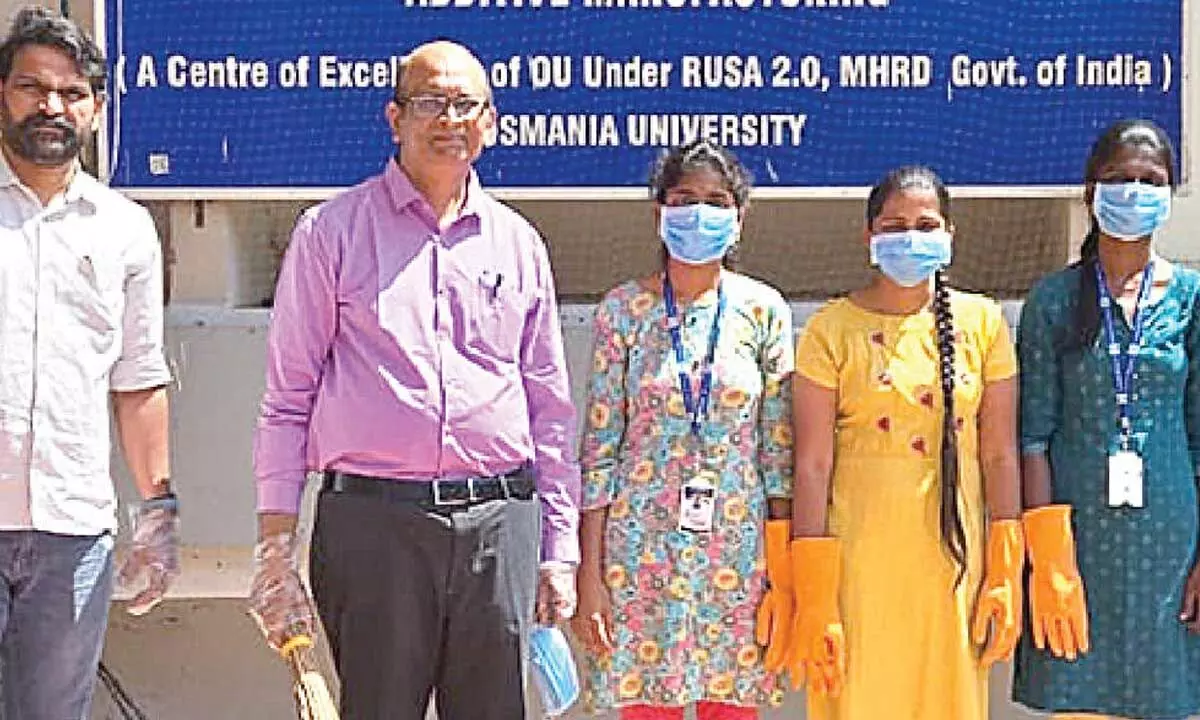 OU conducts Swachh Bharat campaign