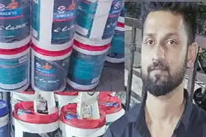 Police arrest man for selling fake hydraulic engine oil