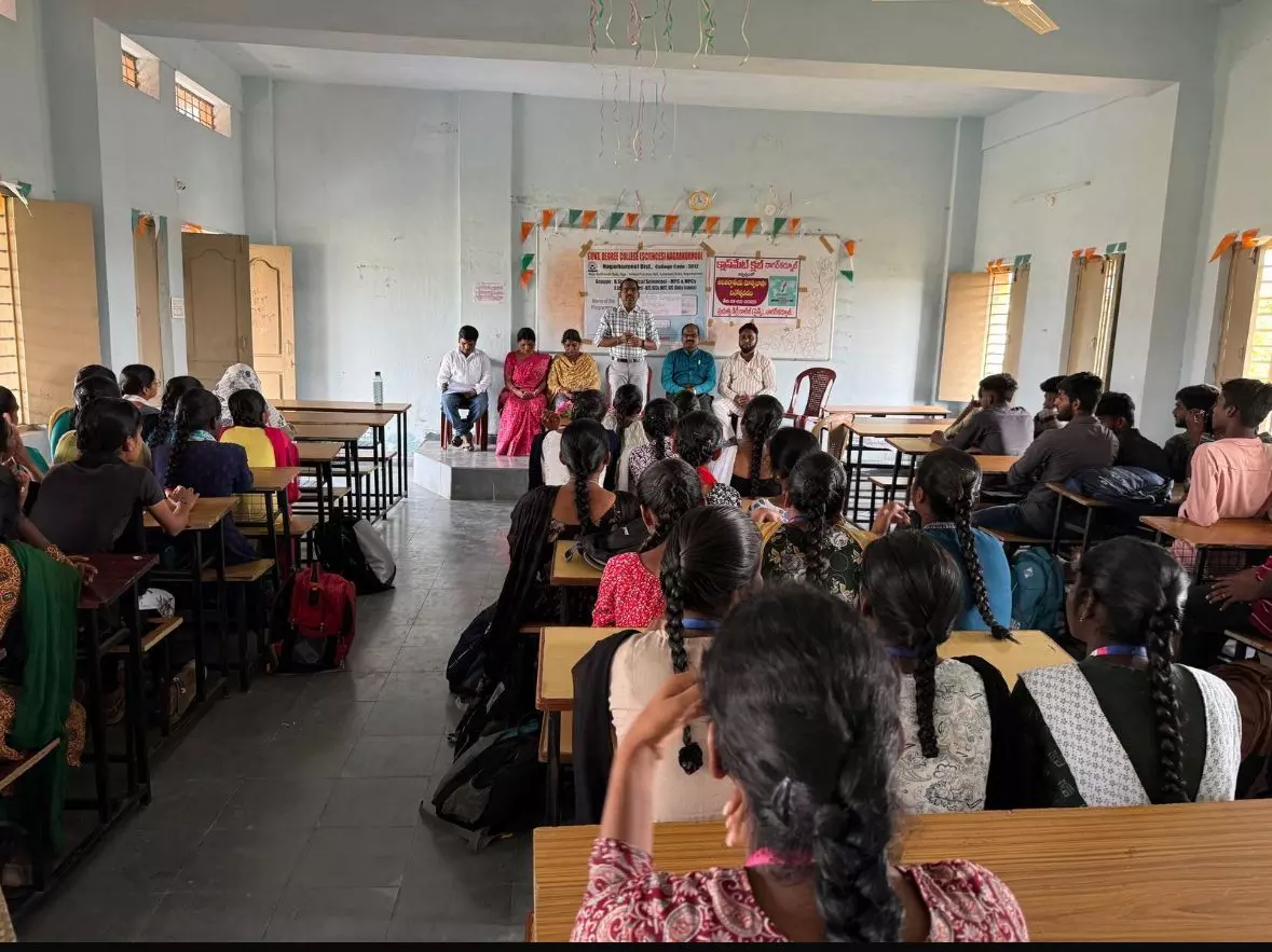 Principal Anjaiah Urges People to Remember the Telugu Language