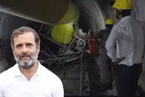 Rahul Gandhi Questions SLBC Tunnel Incident, Praises Rescue Efforts