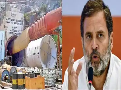 Rahul Gandhi speaks with CM Revanth Reddy about SLBC tunnel rescue efforts