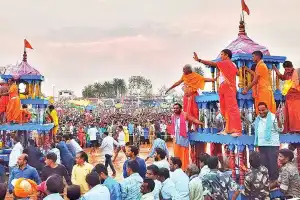 Rathotsavam festival celebrated at Gangapur temple