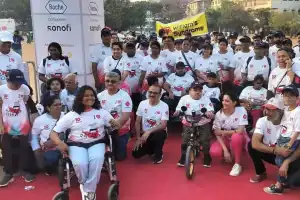 Run organized to raise awareness about rare diseases