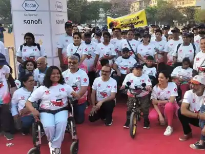 Run organized to raise awareness about rare diseases