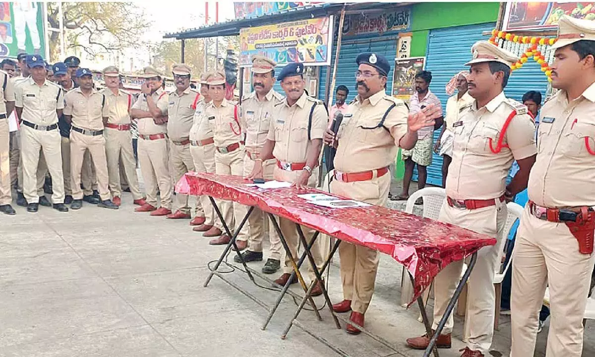 Security forces carry out search operation