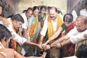 Shadnagar echoes with chants of ‘Shiva’