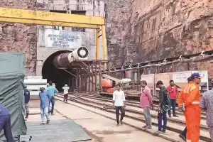 SLBC Tunnel Workers Arrive Home After Nagarkurnool Accident