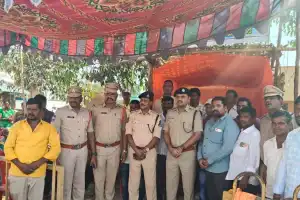 SP Gaikwad Opens Chilling Center in Charakonda Mandal