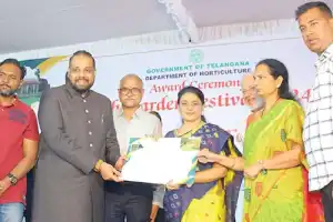 Surya Nagar Colony Park wins Gold Garden award