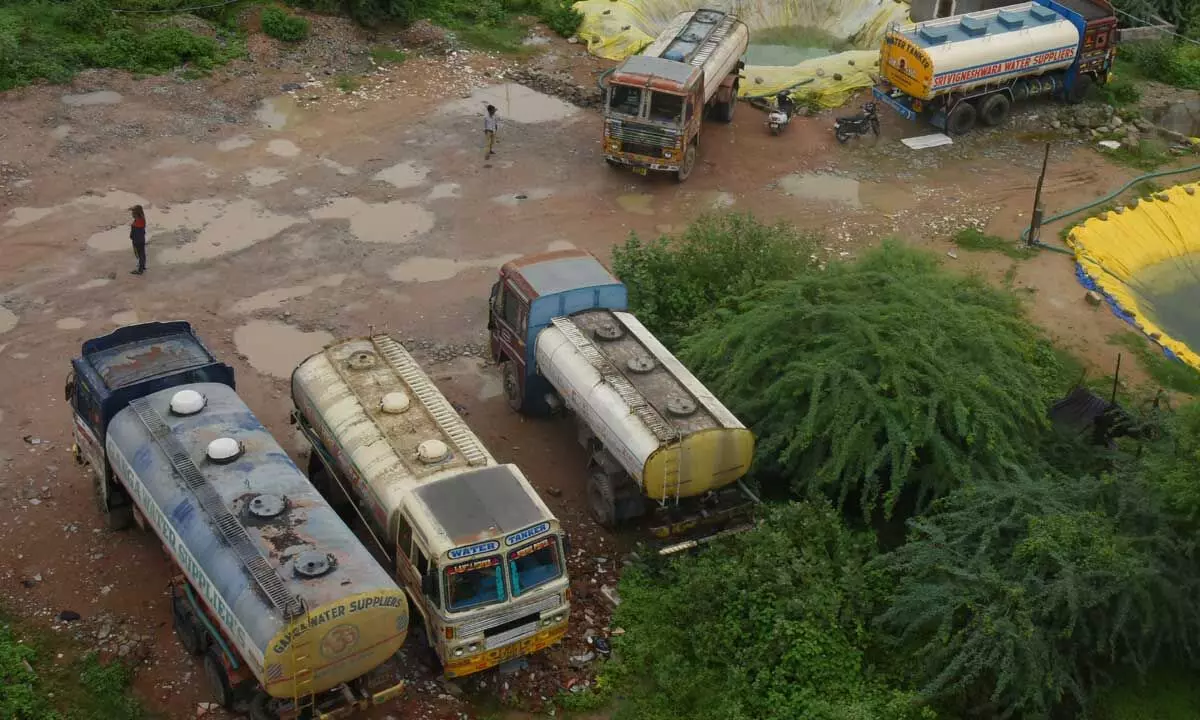 Tanker water suppliers profit as summer approaches