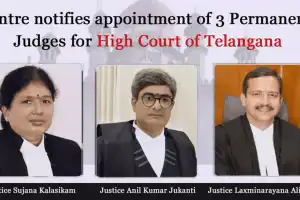 Three HC Additional Judges promoted
