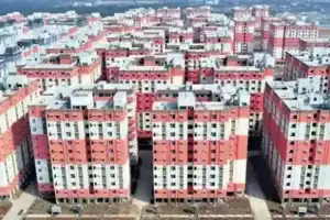Unauthorized occupation of 2BHK houses discovered